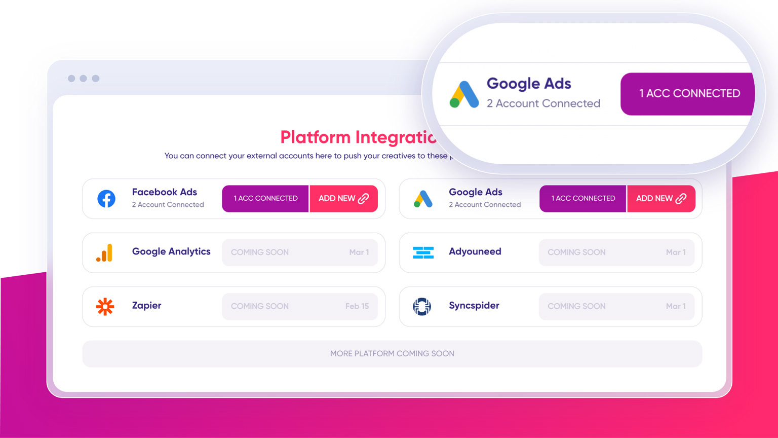 connect google ad account