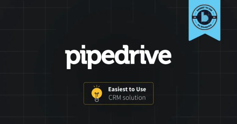 pipedrive easiet to use CRM